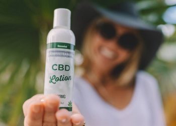 How does CBD body lotion work?